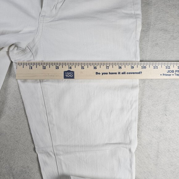NEW Jessica Simpson Slim White Rolled Pants Size 28 – Chic, Modern & Flattering - Picture 5 of 7